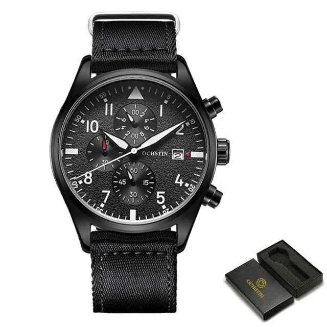 OCHSTIN Chronographe Pilot – Montre Homme Sport & Élégance