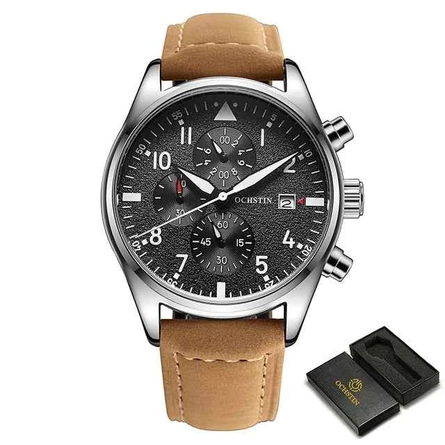 OCHSTIN Chronographe Pilot – Montre Homme Sport & Élégance
