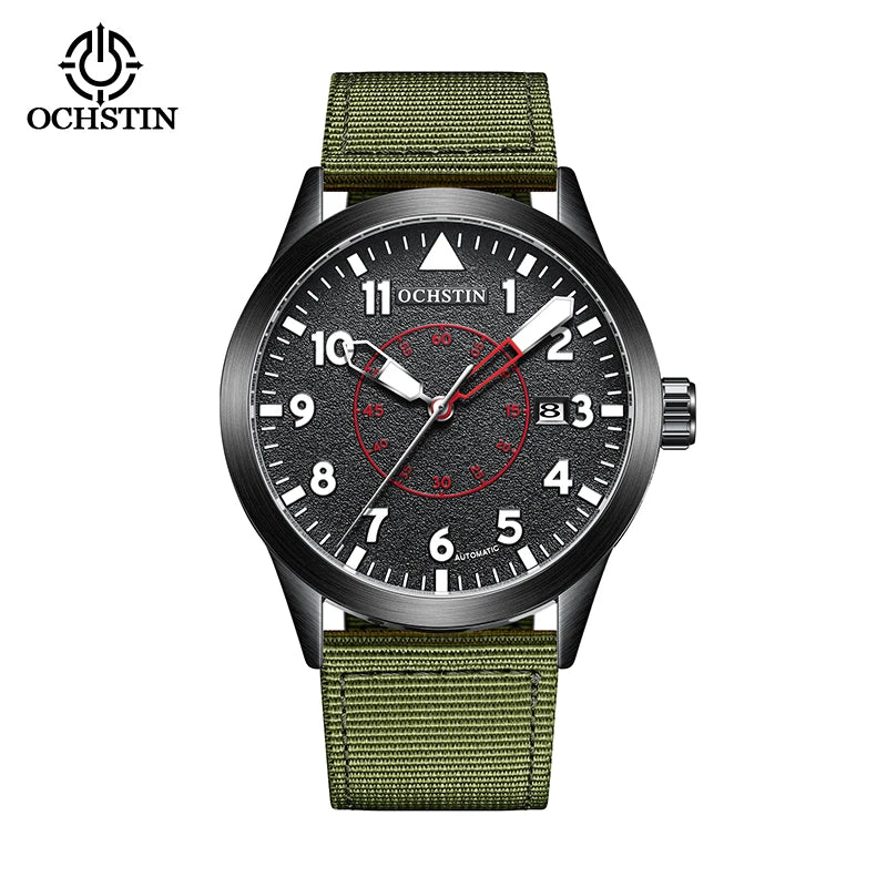OCHSTIN Pilot – Men's Automatic Nylon Watch