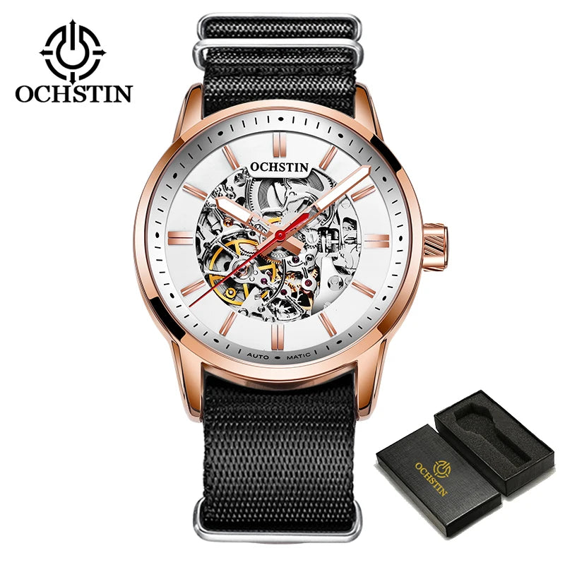 OCHSTIN Heritage – Men's Automatic Skeleton Watch