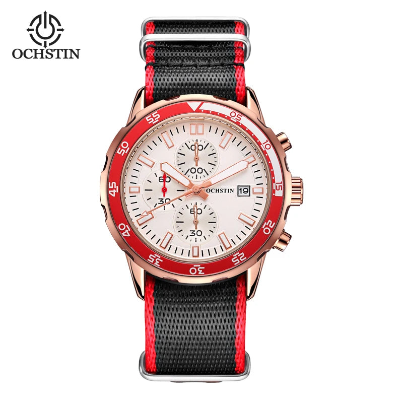 OCHSTIN Expedition Chrono – Men's Nylon Chronograph