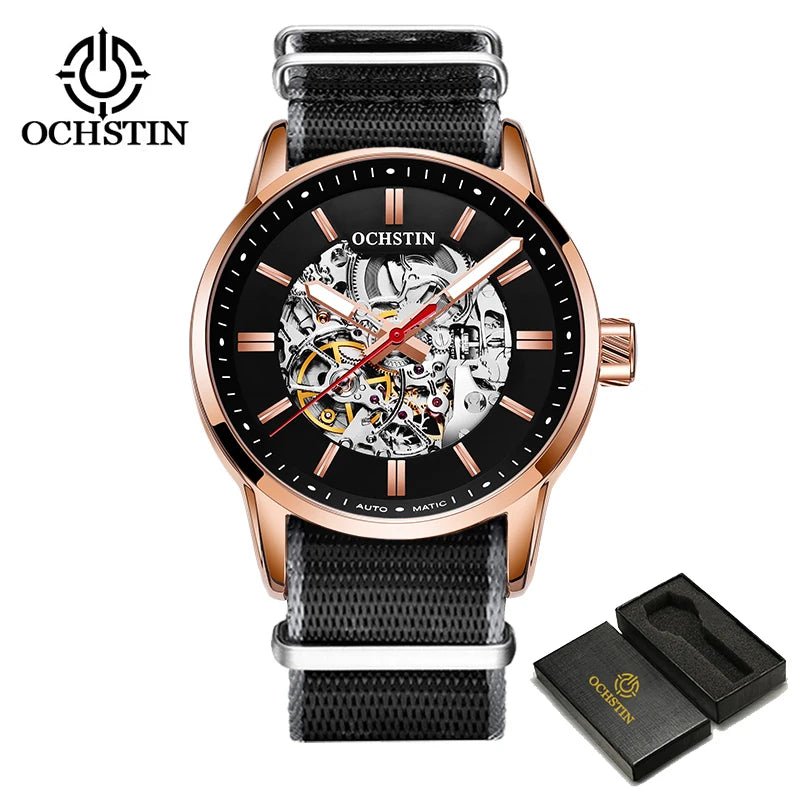 OCHSTIN Heritage – Men's Automatic Skeleton Watch