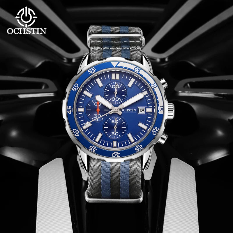OCHSTIN Expedition Chrono – Men's Nylon Chronograph