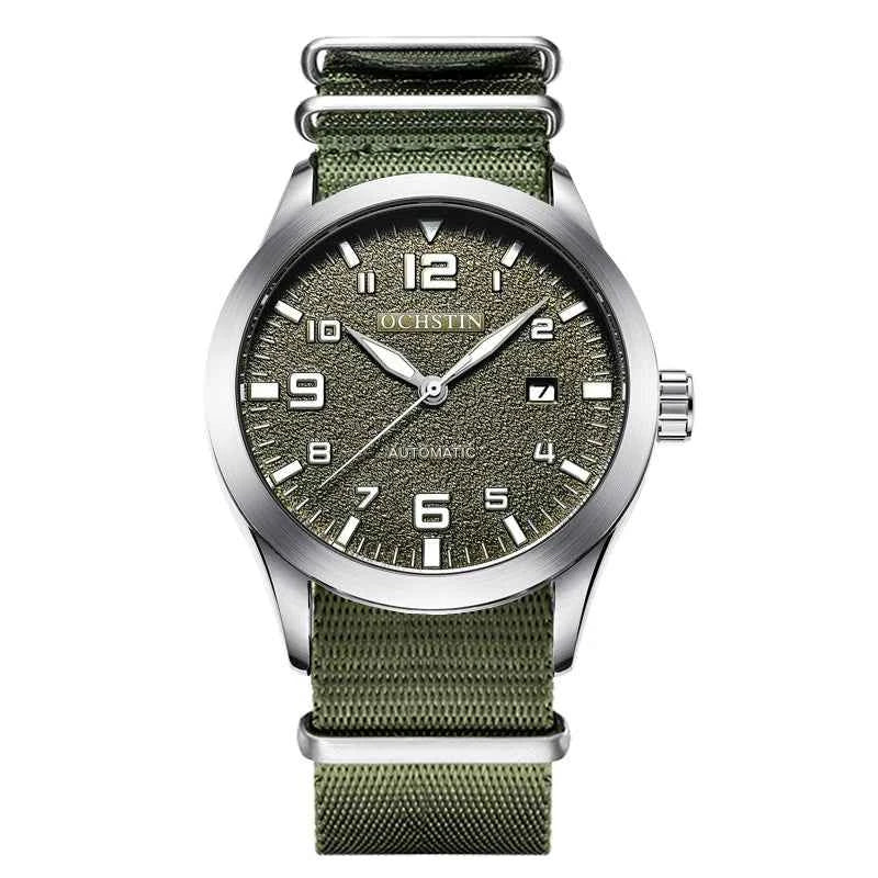 OCHSTIN Automatic Date – Montre Automatique Homme à Bracelet Nylon