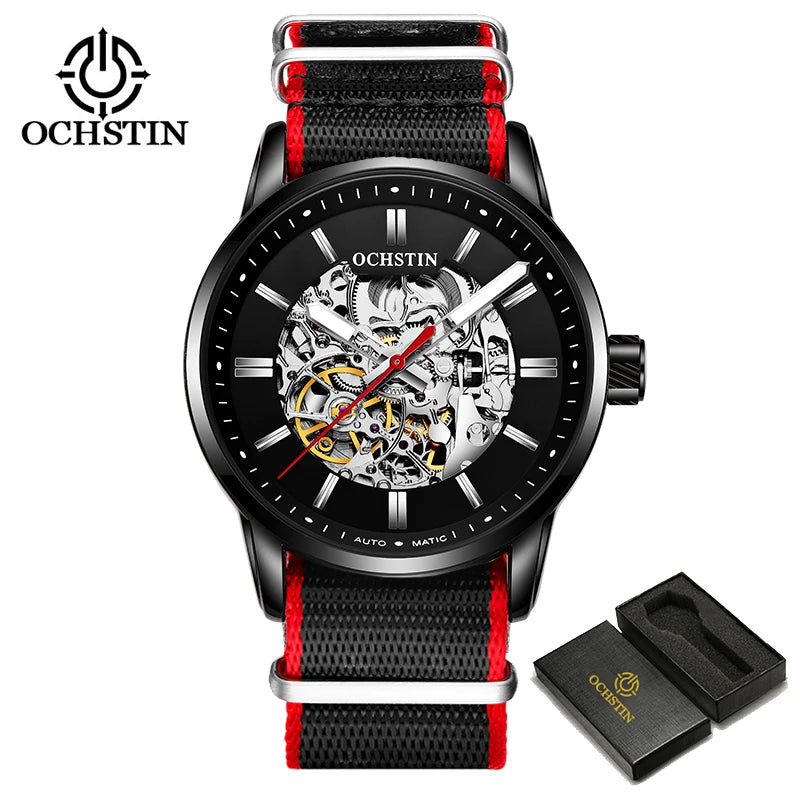 OCHSTIN Heritage – Men's Automatic Skeleton Watch