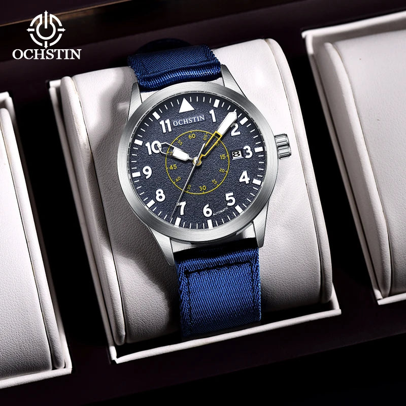 OCHSTIN Pilot – Men's Automatic Nylon Watch