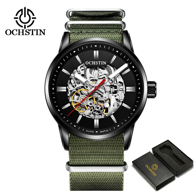 OCHSTIN Heritage – Men's Automatic Skeleton Watch
