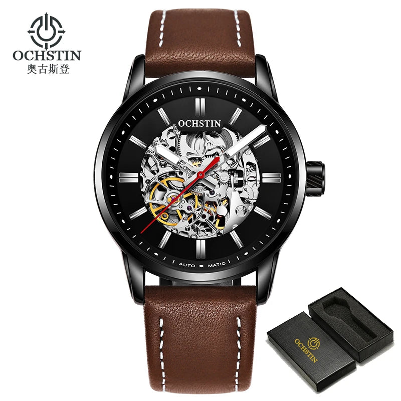 OCHSTIN Heritage – Men's Automatic Skeleton Watch