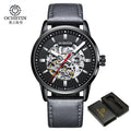 OCHSTIN Automatic Mens Watches Top Brand Luxury Royal Luminous Skeleton Waterproof Mechanical Fashion Male Clock Gifts for Men