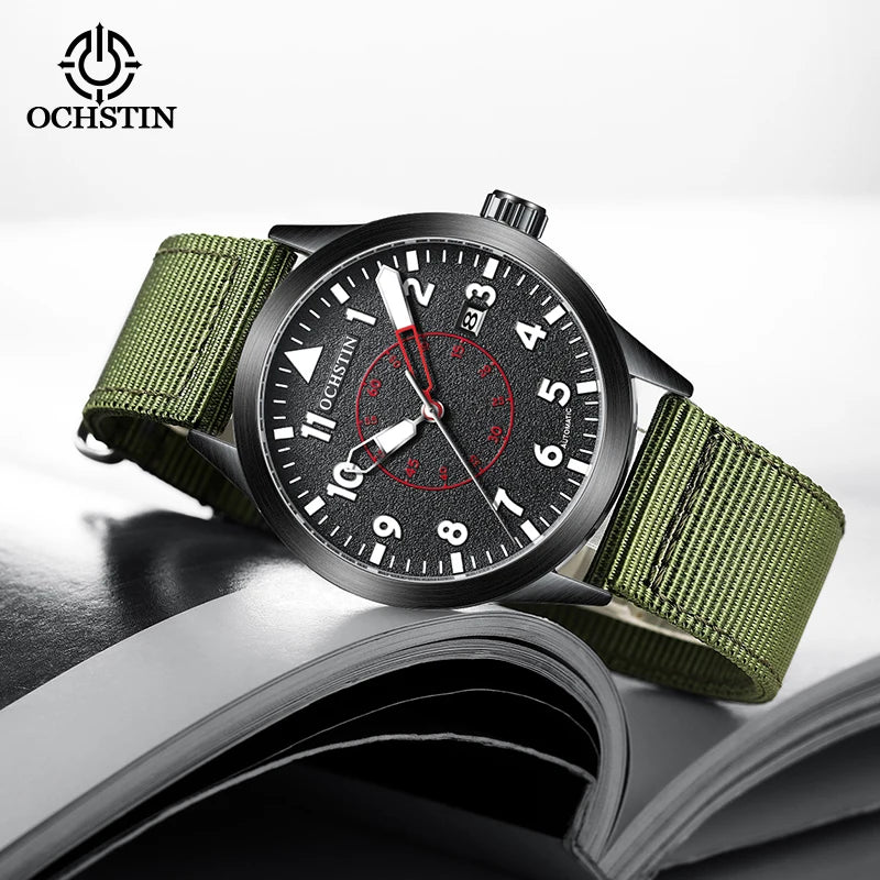 OCHSTIN Pilot – Men's Automatic Nylon Watch