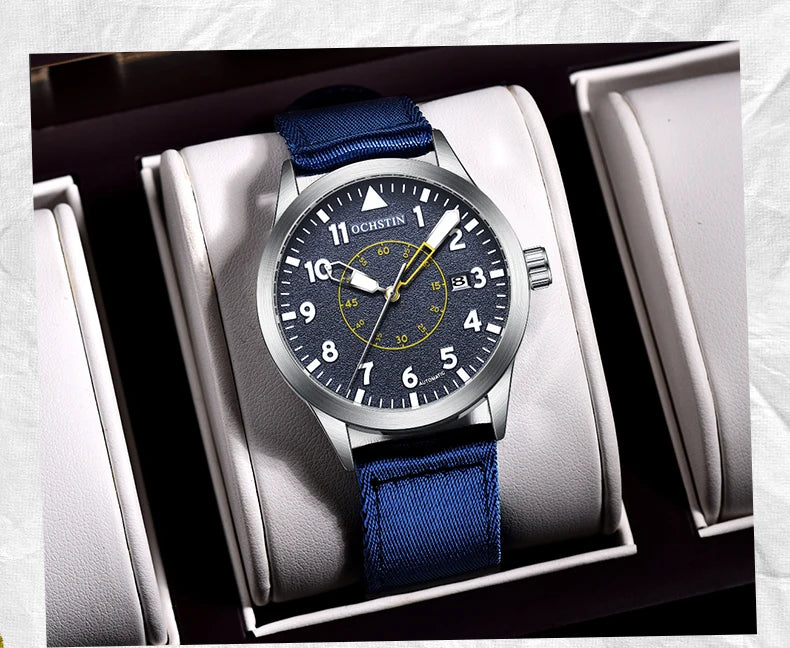 OCHSTIN Pilot – Montre Homme Automatique Nylon