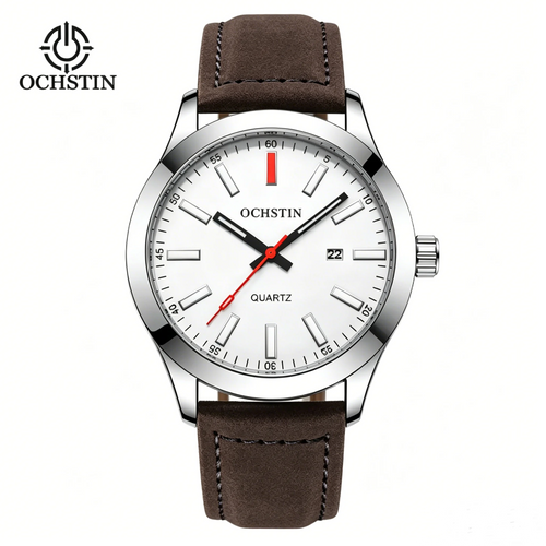 OCHSTIN 6048A – Men's Quartz Leather Watch