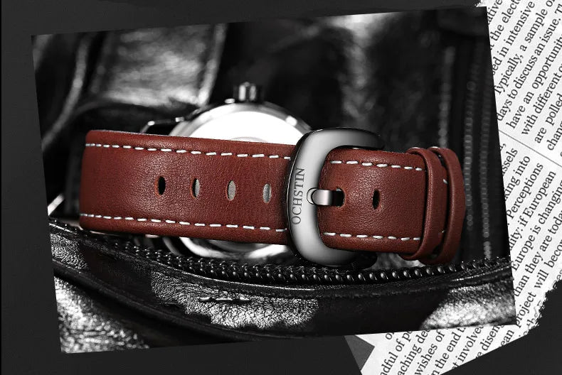 OCHSTIN Automatic Mens Watches Top Brand Luxury Royal Luminous Skeleton Waterproof Mechanical Fashion Male Clock Gifts for Men