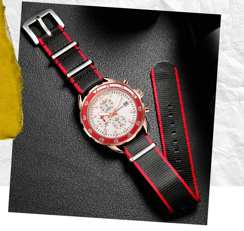 OCHSTIN Expedition Chrono – Men's Nylon Chronograph